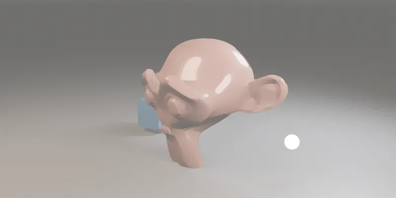 Reference render with the Watercolour look